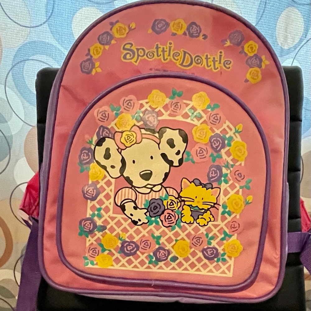 Spottie Dottie Vintage Backpack NWT